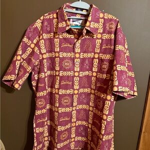 Reyn Spooner ASU SunDevils Button Shirt NWT